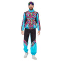 Rete Retro Neon Dude Skipak Man Kostuum