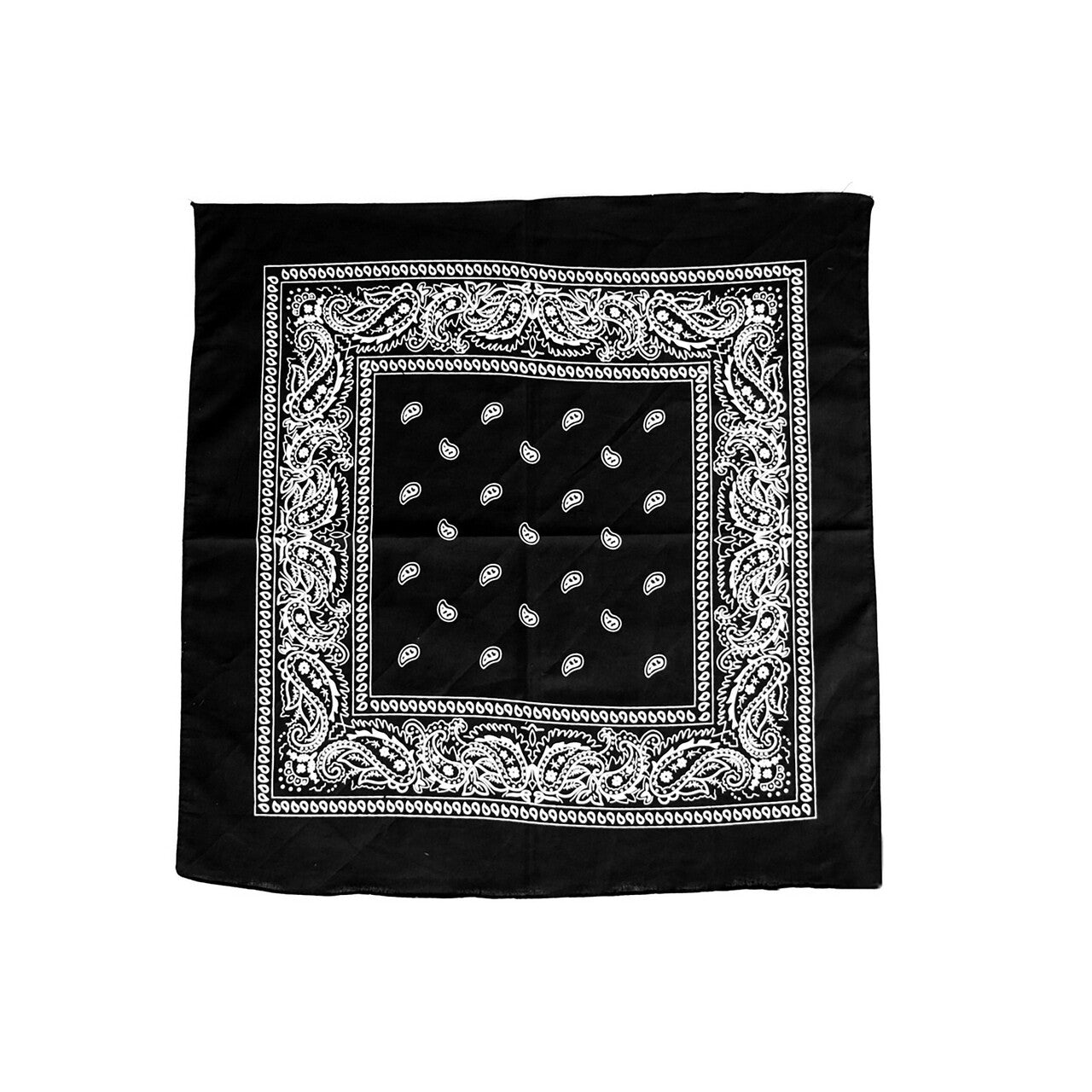 Op deze afbeelding zie je een Accessoires, van het merk Wilbers. Classic Bandana Zwart
