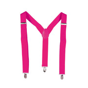 Op deze afbeelding zie je een Accessoires, van het merk Wilbers. Klassieke Roze Bretels