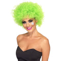 Funky Afro Pruik Groen
