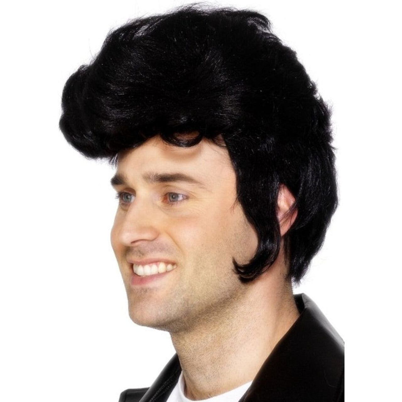 Op deze afbeelding zie je een Accessoires, van het merk Smiffy's. Black Teddy Pruik Man