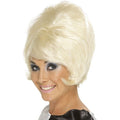60s Beehive Blonde Pruik