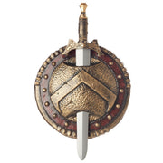 Op deze afbeelding zie je een Accessoires, van het merk California Costume Collections. Spartaan Schild En Zwaard Man