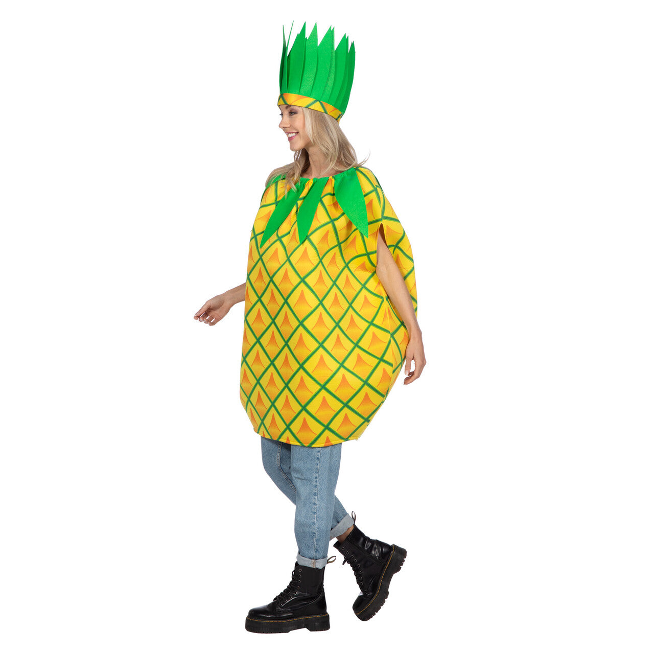 Op deze afbeelding zie je een Kostuums, van het merk Wilbers. Ananas All Night Tuniek Kostuum