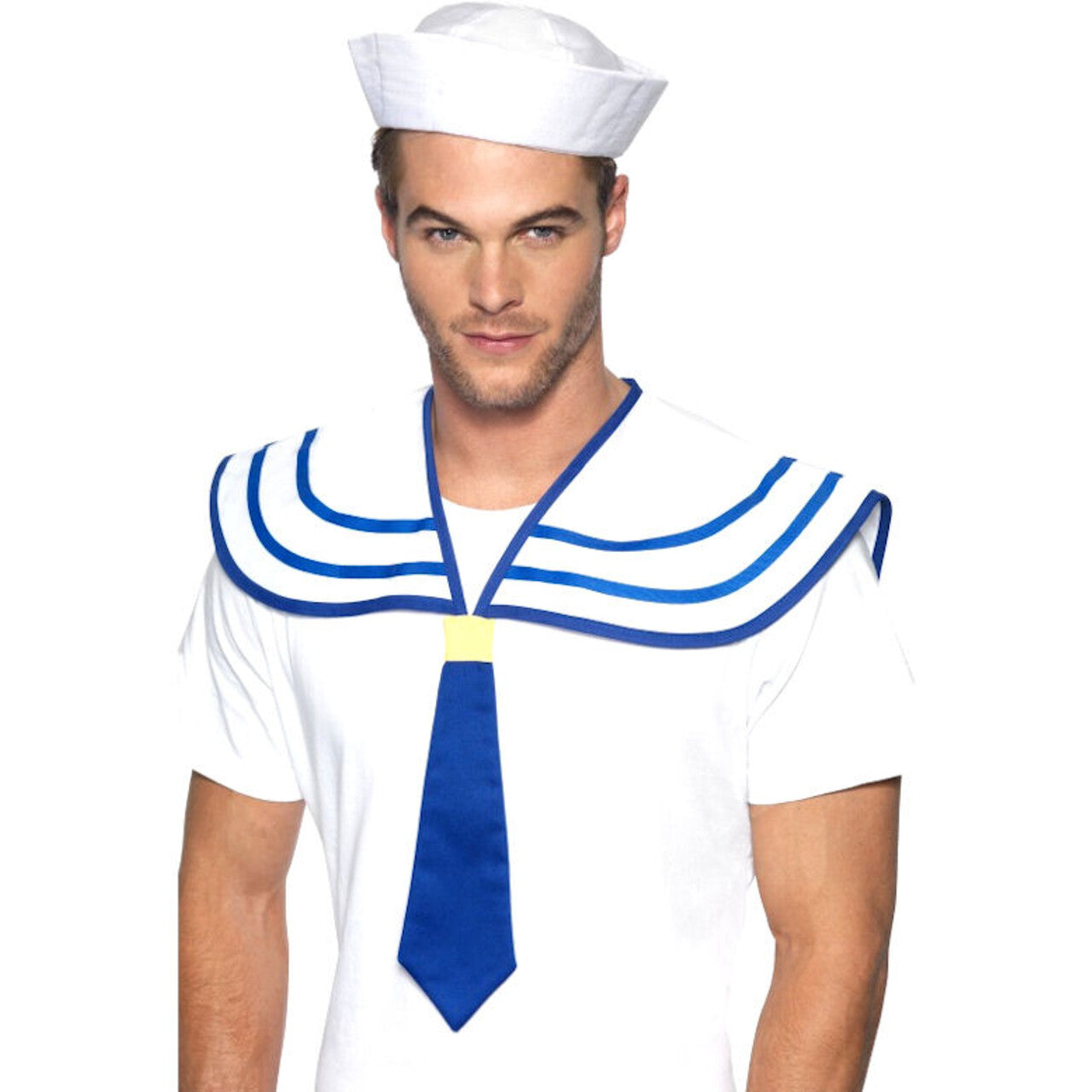 Op deze afbeelding zie je een Accessoires, van het merk Smiffy's. Matrozen Kraag Man