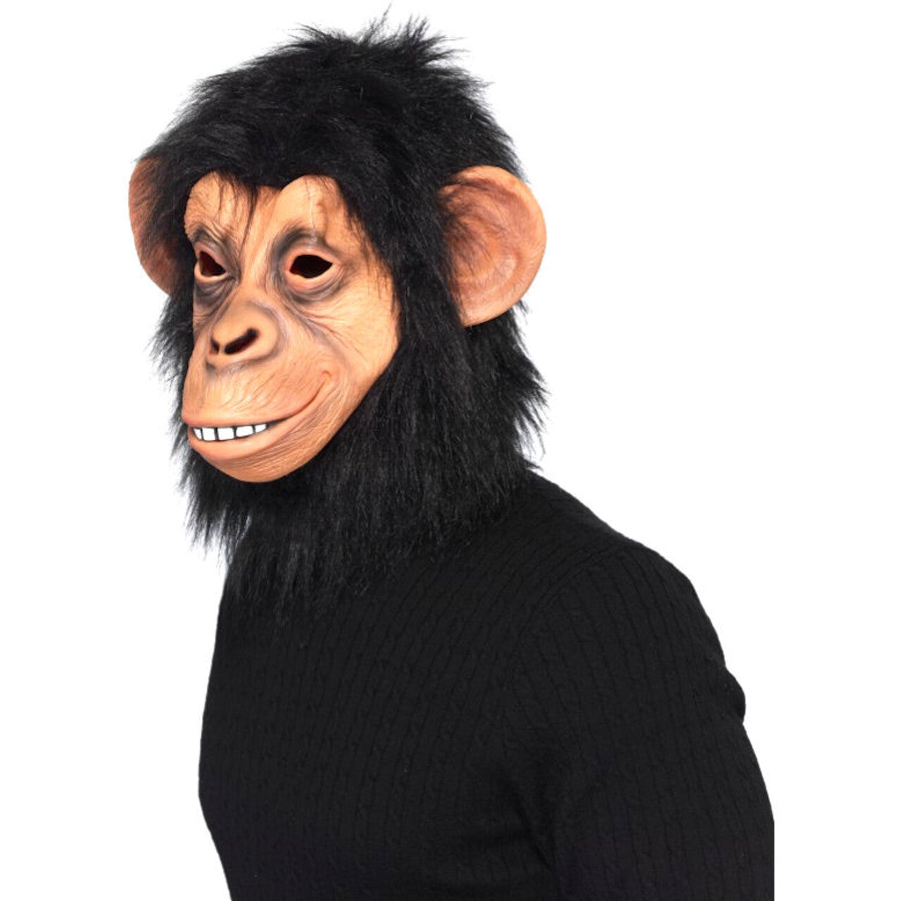 Op deze afbeelding zie je een Accessoires, van het merk Smiffy's. Chimpansee Masker Volwassen