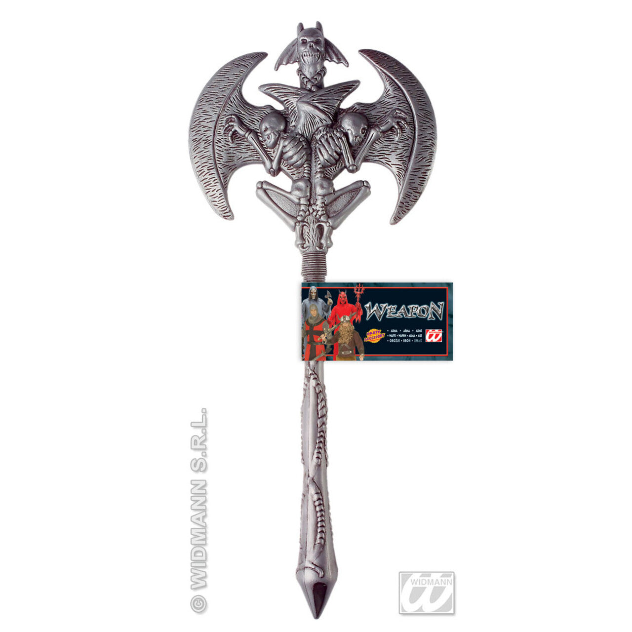 Op deze afbeelding zie je een Accessoires, van het merk Widmann. Horror Bijl 2-Zijdig