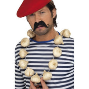 Op deze afbeelding zie je een Accessoires, van het merk Smiffy's. Knoflook Halssnoer Volwassen
