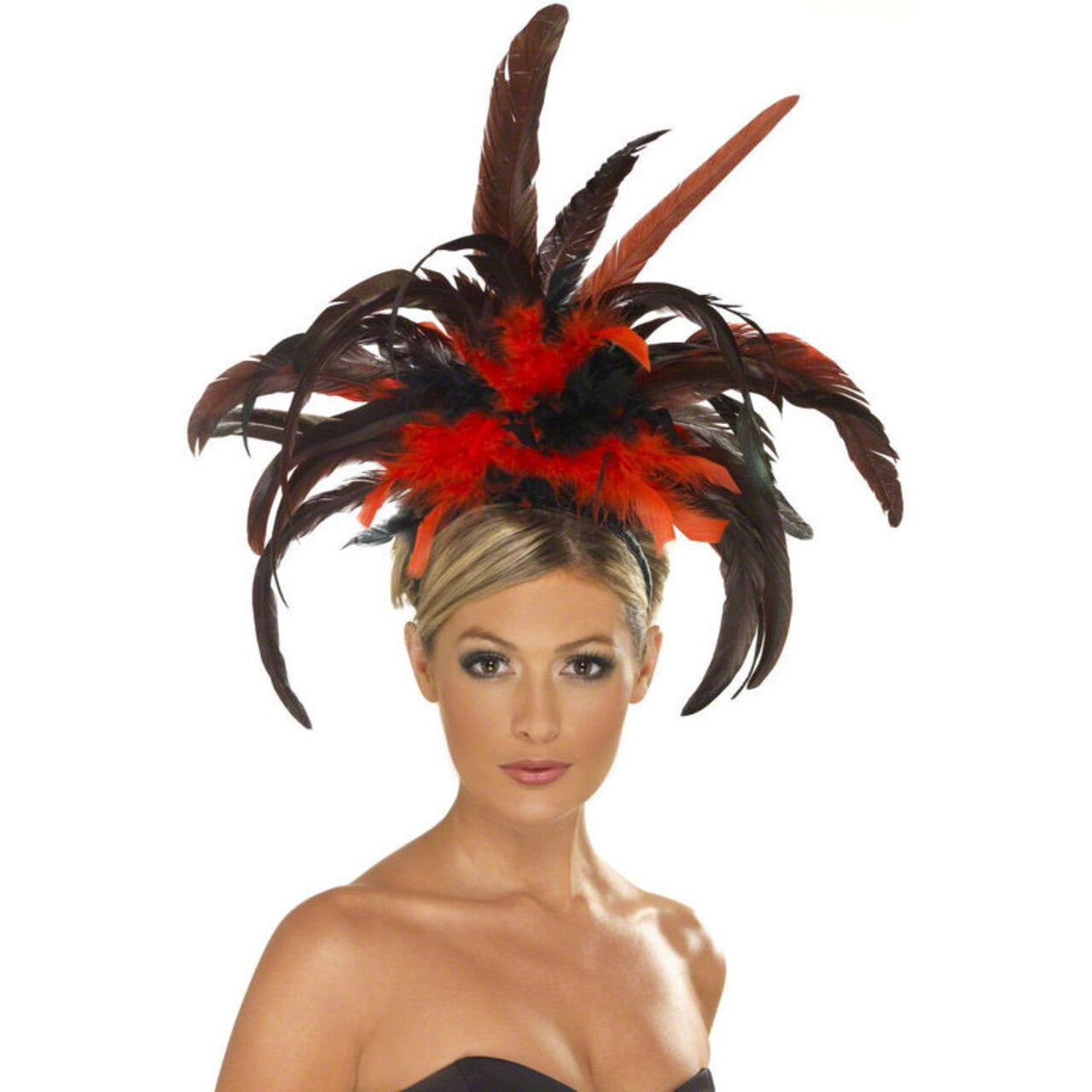 Op deze afbeelding zie je een Accessoires, van het merk Smiffy's. Burlesque Hoofdtooi