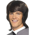 60s Popster Pruik Bruin