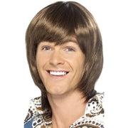 Op deze afbeelding zie je een Accessoires, van het merk Smiffy's. 70s Popster Pruik