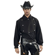 Op deze afbeelding zie je een Kostuums, van het merk Widmann. Cowboyshirt Man