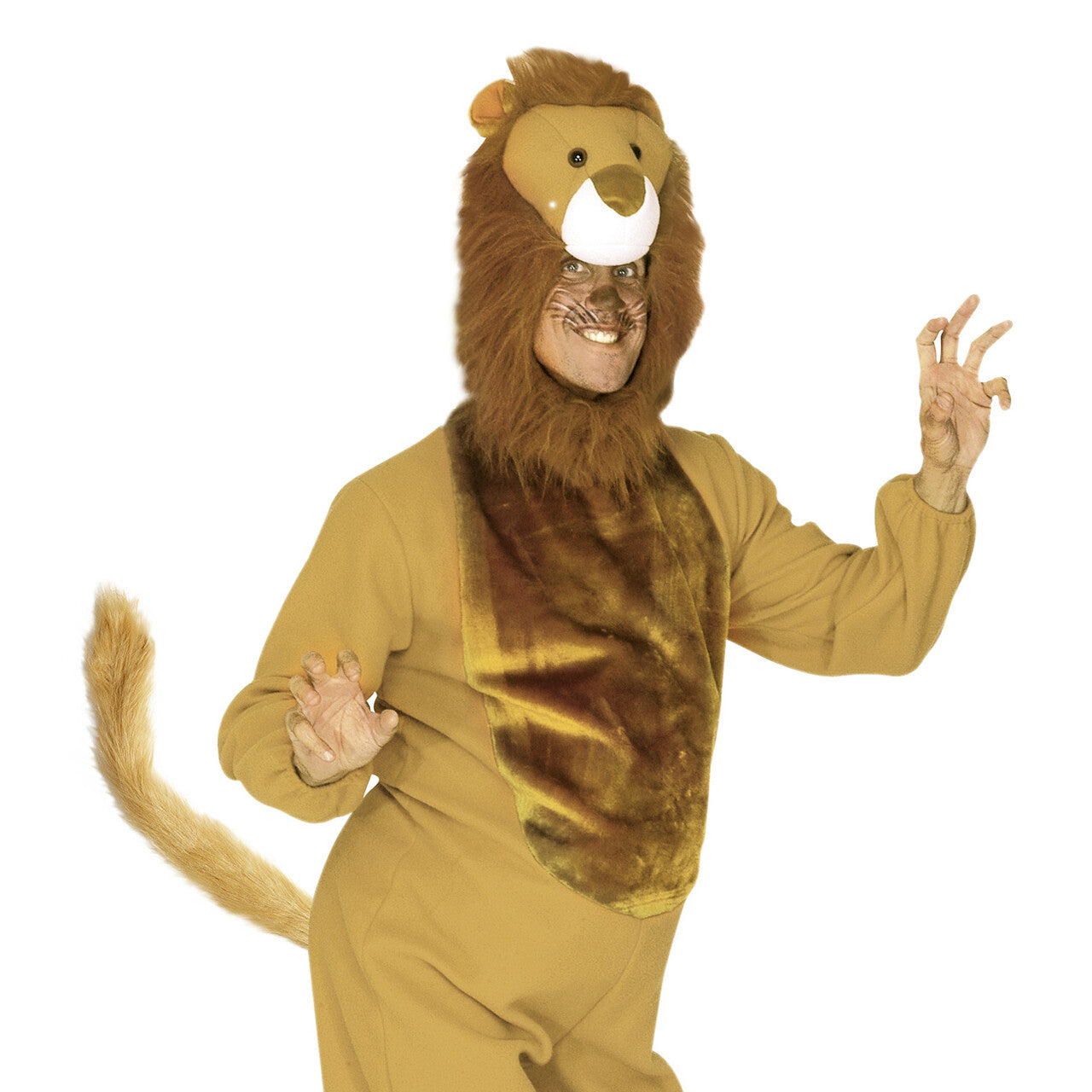 Op deze afbeelding zie je een Accessoires, van het merk Widmann. Staart Pluche Bruin