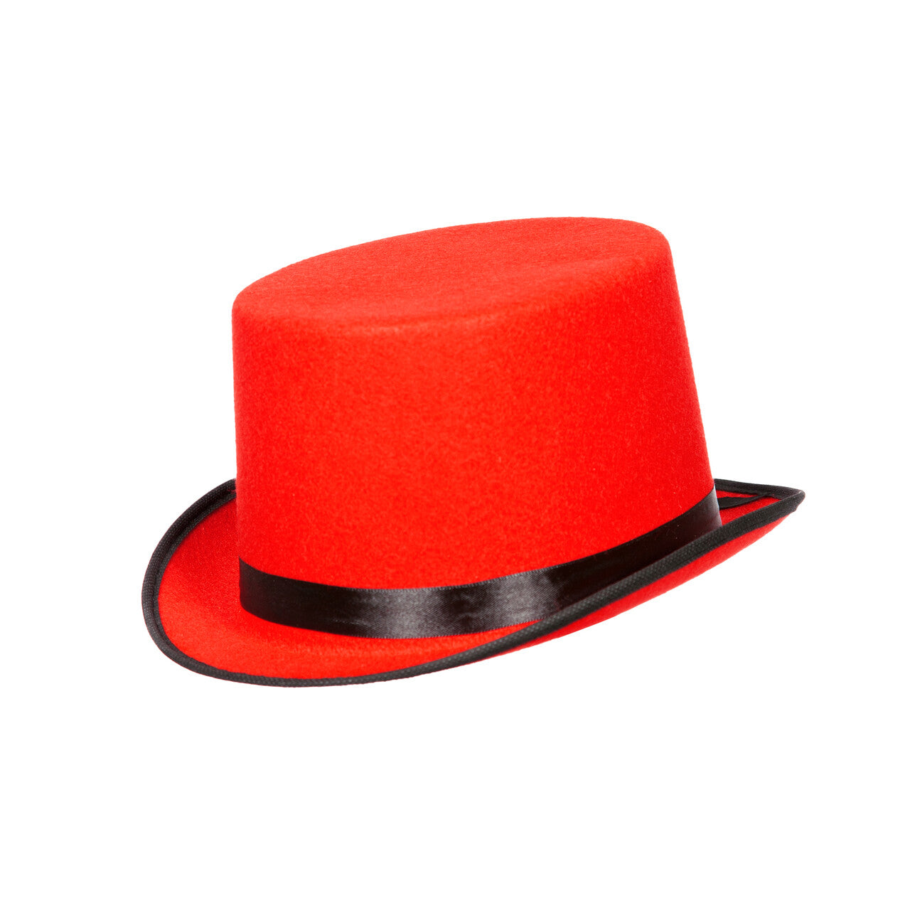 Op deze afbeelding zie je een Accessoires, van het merk Wilbers. Rode Hoge Classy Hoed