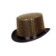 Op deze afbeelding zie je een Accessoires, van het merk Wilbers. Hoge Hoed Golden Glam Party