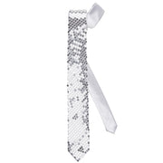 Op deze afbeelding zie je een Accessoires, van het merk Widmann. Stropdas Pailletten Zilver