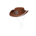 Sheriff Department Hoed Met Ster Bruin