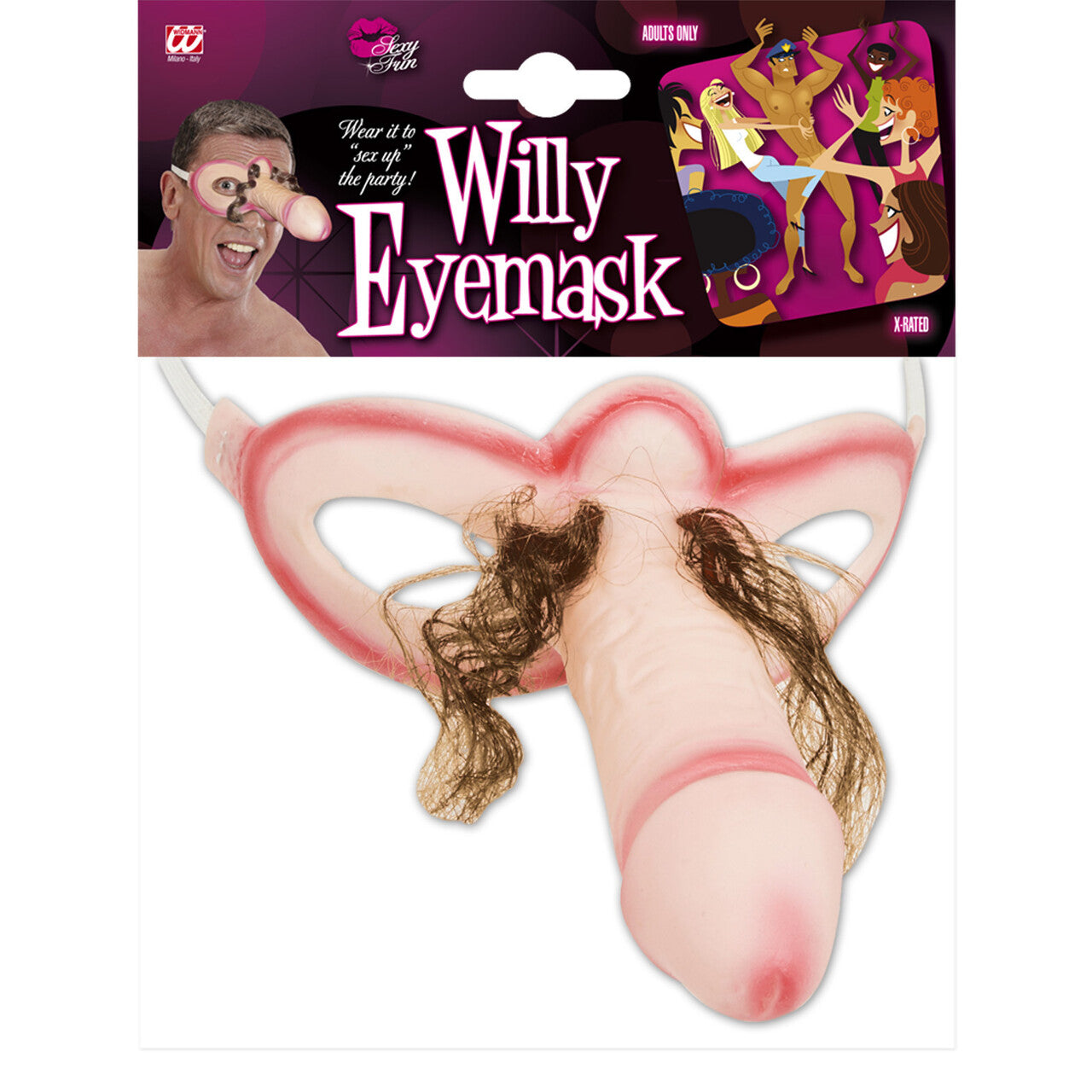 Op deze afbeelding zie je een Accessoires, van het merk Widmann. Piemel Oogmasker