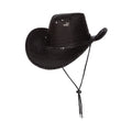 Cowboyhoed Full Glamour Zwart Met Pailletten