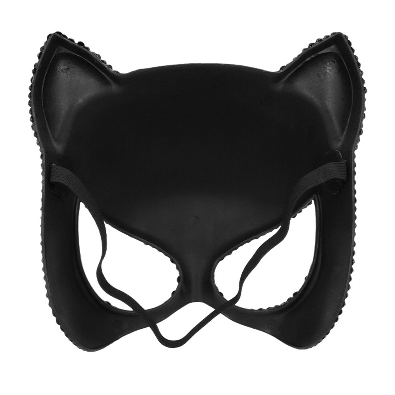 Op deze afbeelding zie je een Accessoires, van het merk Boland. Elegant Katten Halfmasker Met Strass