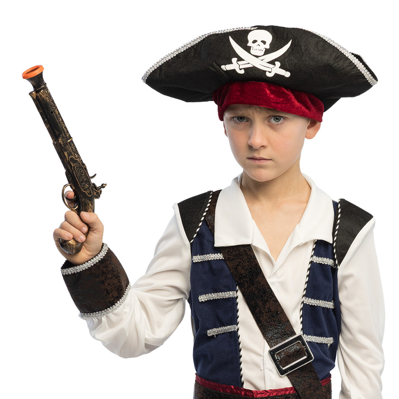 Op deze afbeelding zie je een Accessoires, van het merk Boland. Piratenpistool Soulpiercer Met Geluid