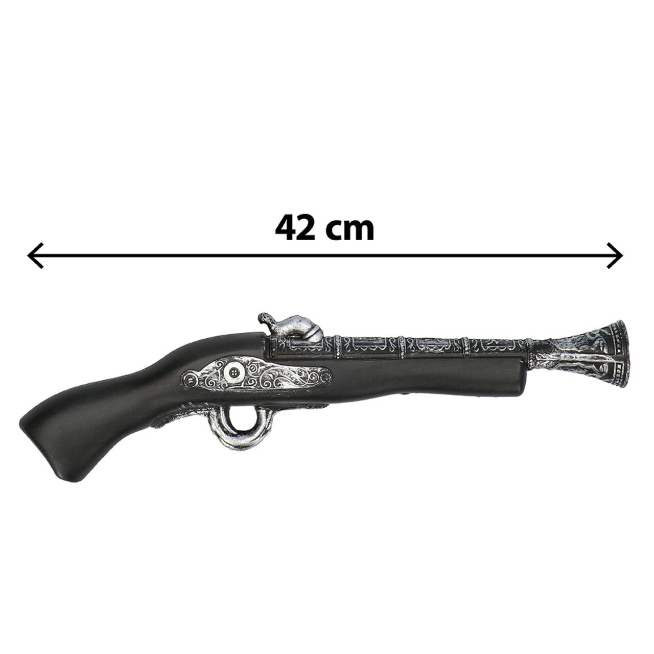 Op deze afbeelding zie je een Accessoires, van het merk Boland. Piratenpistool Blackbuster