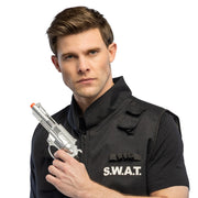 Op deze afbeelding zie je een Accessoires, van het merk Boland. Politie Pistool Fight For Justice