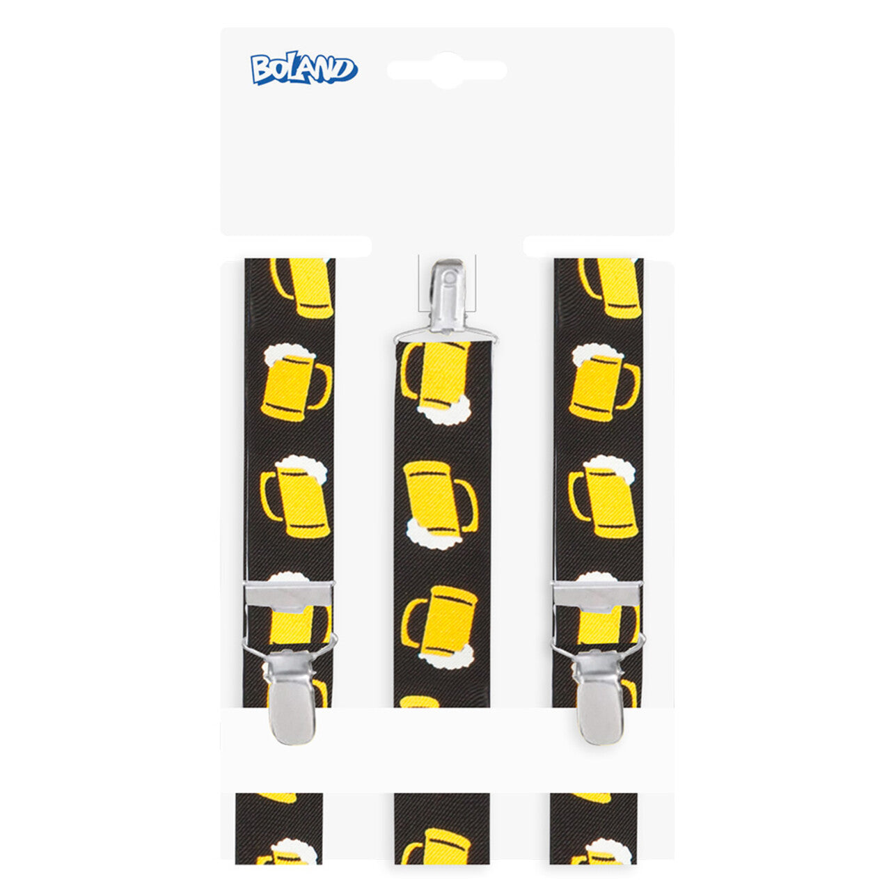 Op deze afbeelding zie je een Accessoires, van het merk Boland. Bretels Gouden Rakker