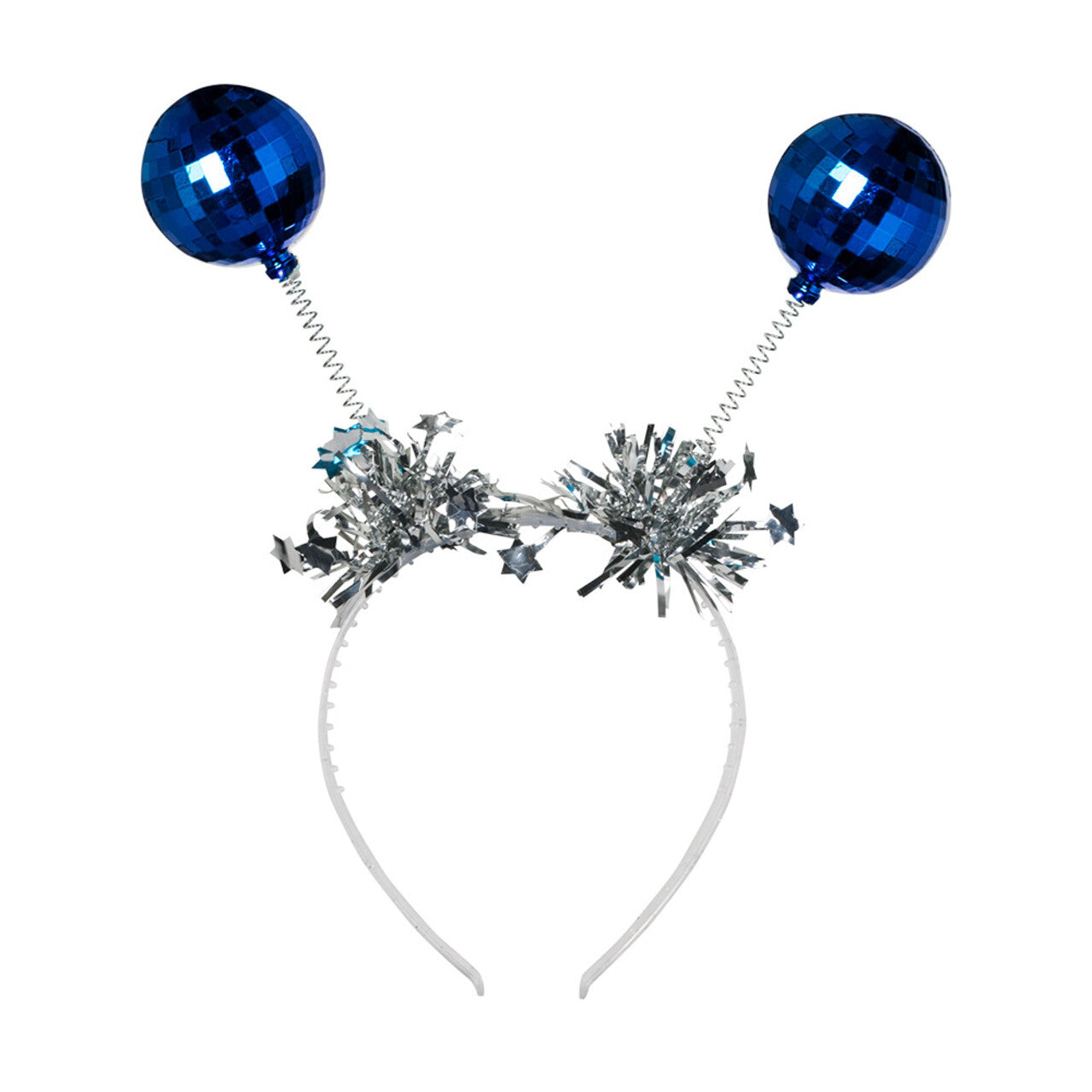 Op deze afbeelding zie je een Accessoires, van het merk Boland. Diadeem Discoballen 3 Kleuren Ass.