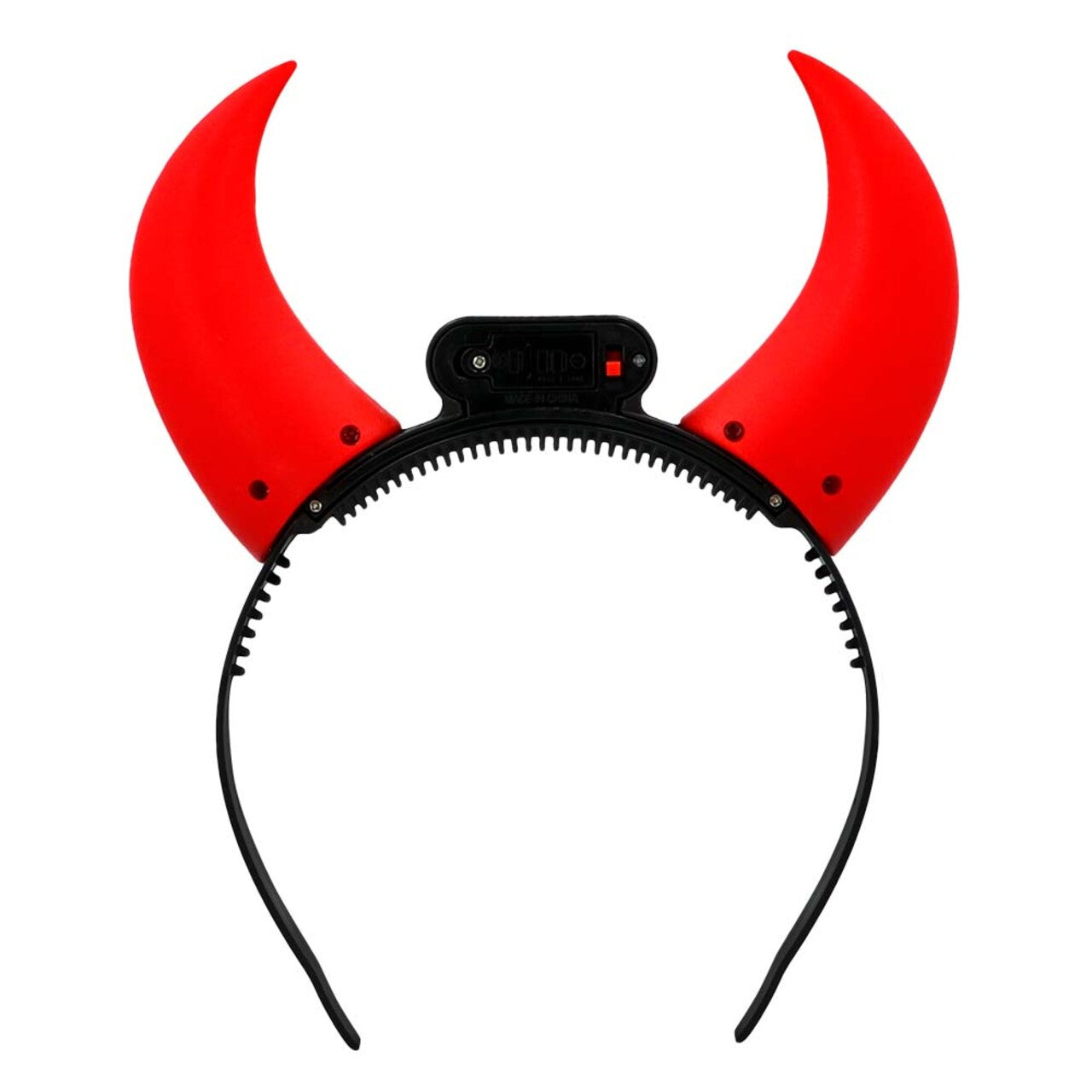 Op deze afbeelding zie je een Accessoires, van het merk Boland. Haarband Met Licht Duivelhoorntjes