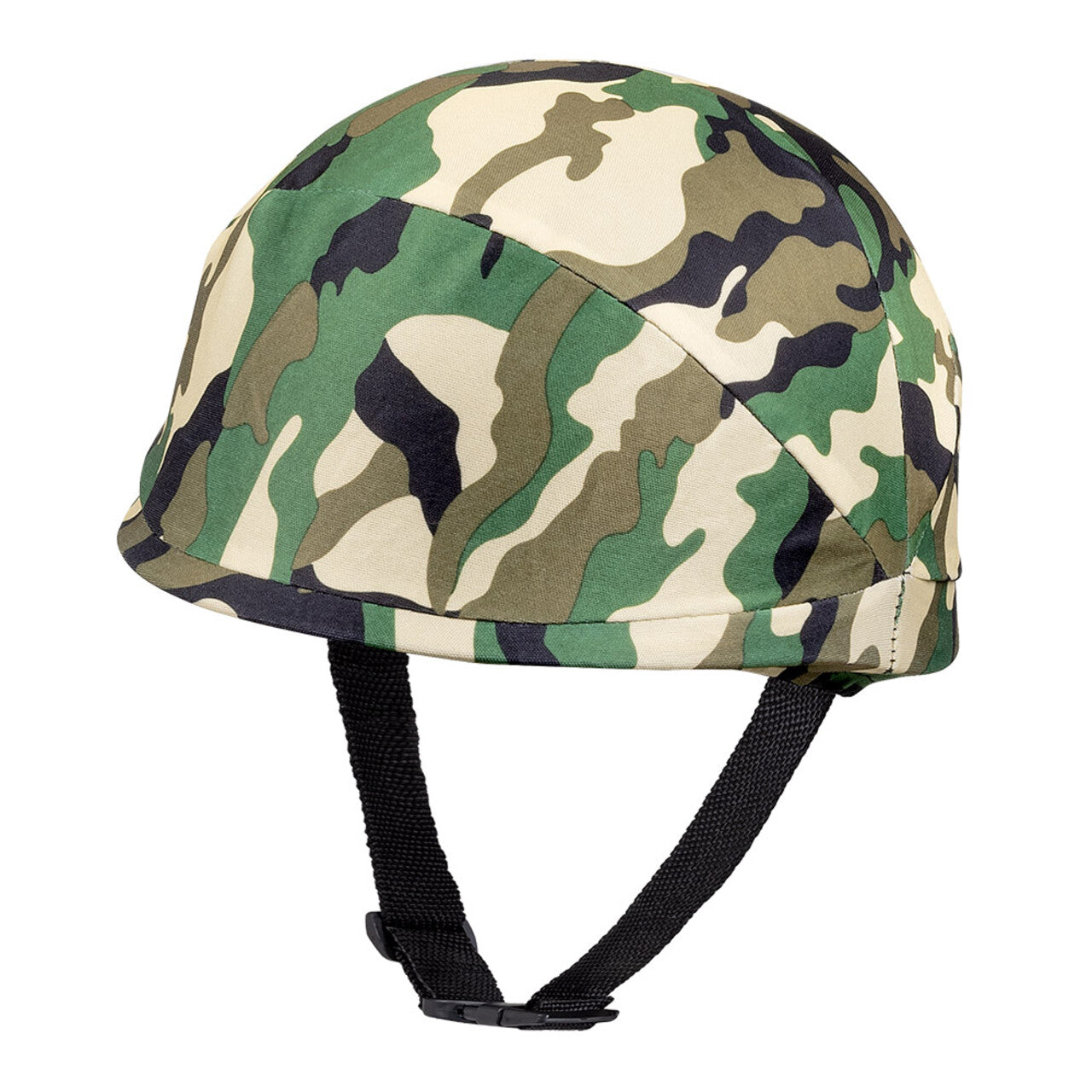 Op deze afbeelding zie je een Accessoires, van het merk Boland. Camo Helm Militair Met 5 Kogels