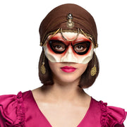 Op deze afbeelding zie je een Accessoires, van het merk Boland. Halfmasker Waarzegster Of Niet Waar Zeggend