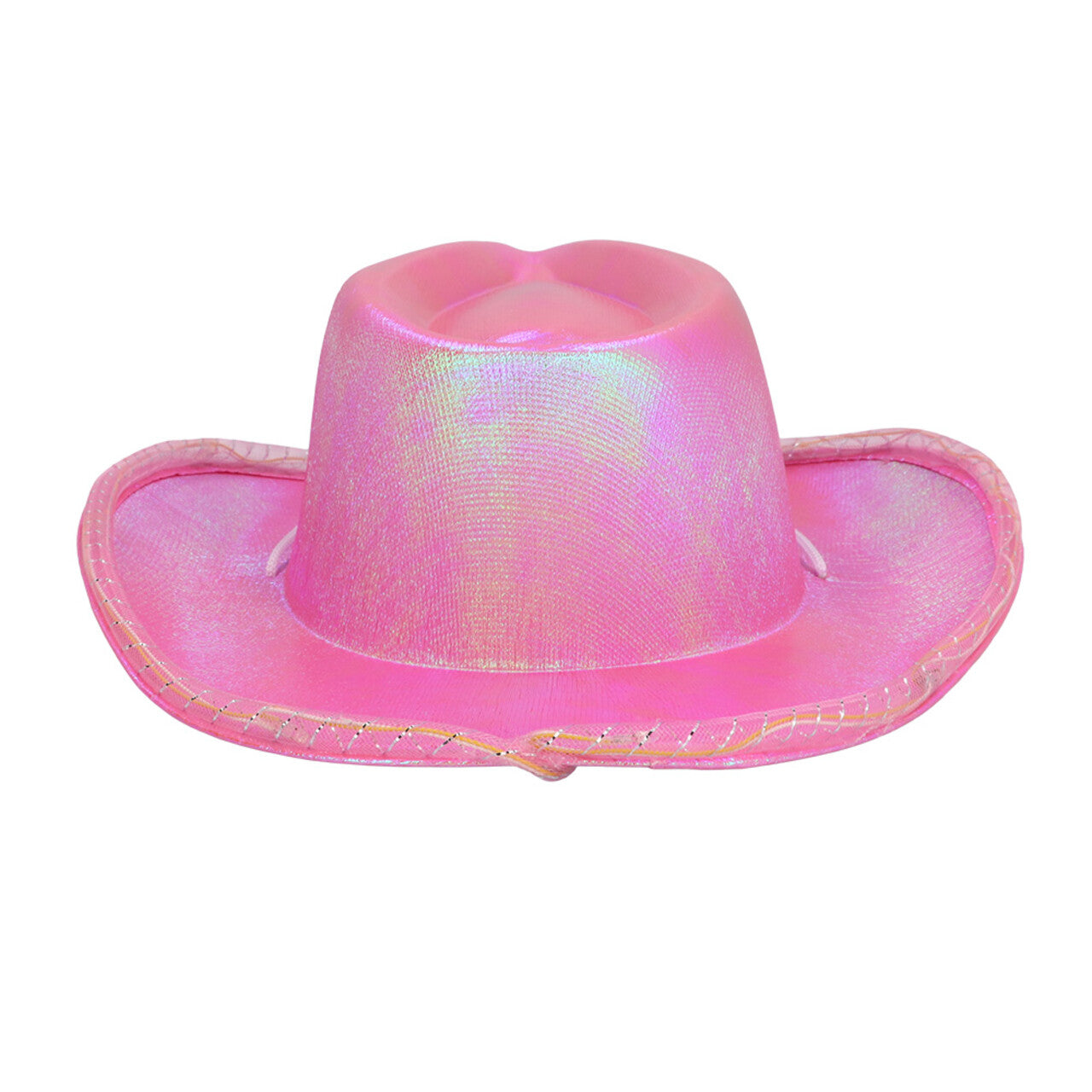 Op deze afbeelding zie je een Accessoires, van het merk Boland. Pearl Pink Cowboyhoed Met Led