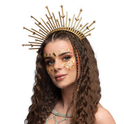 Op deze afbeelding zie je een Accessoires, van het merk Boland. Diadeem Halo Kroon Aurora