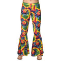 Kleurige Tie Dye Wijde Pijpen Broek Vrouw