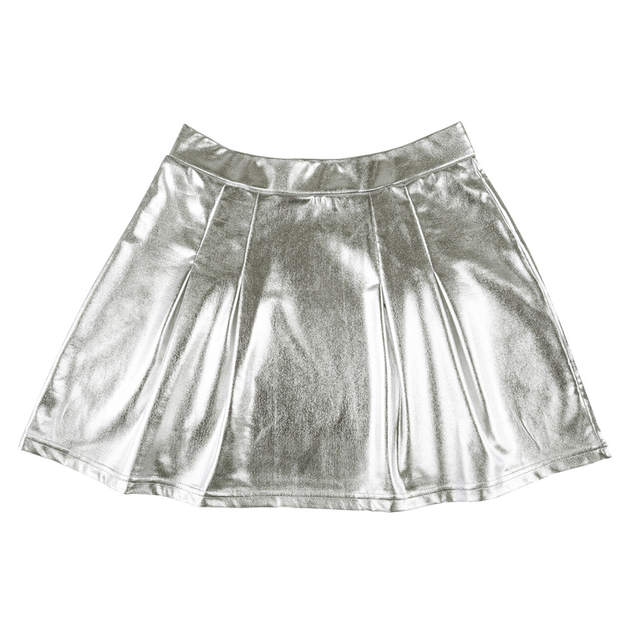 Op deze afbeelding zie je een Kostuums, van het merk Boland. Mini Rok Metallic Zilver Vrouw