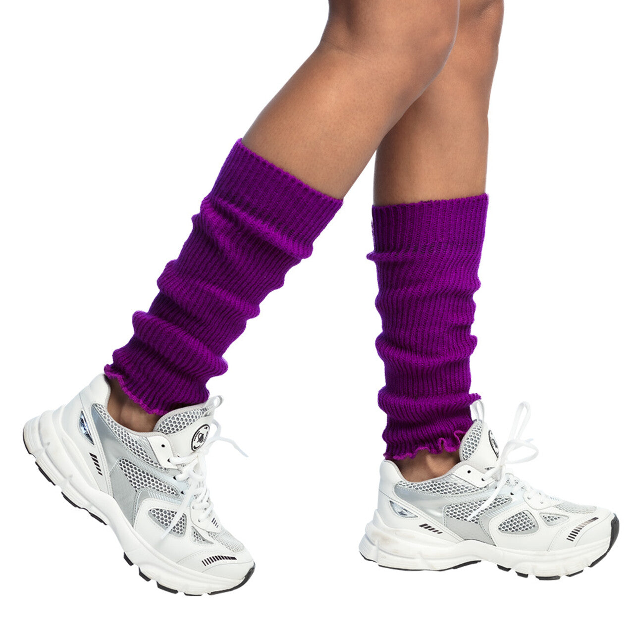 Op deze afbeelding zie je een Accessoires, van het merk Boland. Paar Beenwarmers Basic Paars