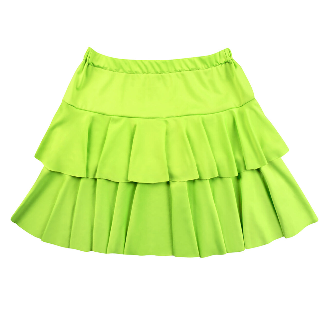 Op deze afbeelding zie je een Kostuums, van het merk Boland. Mini Stroken Rok Groen Vrouw