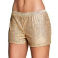 Hotpants Pailletten Goud Vrouw