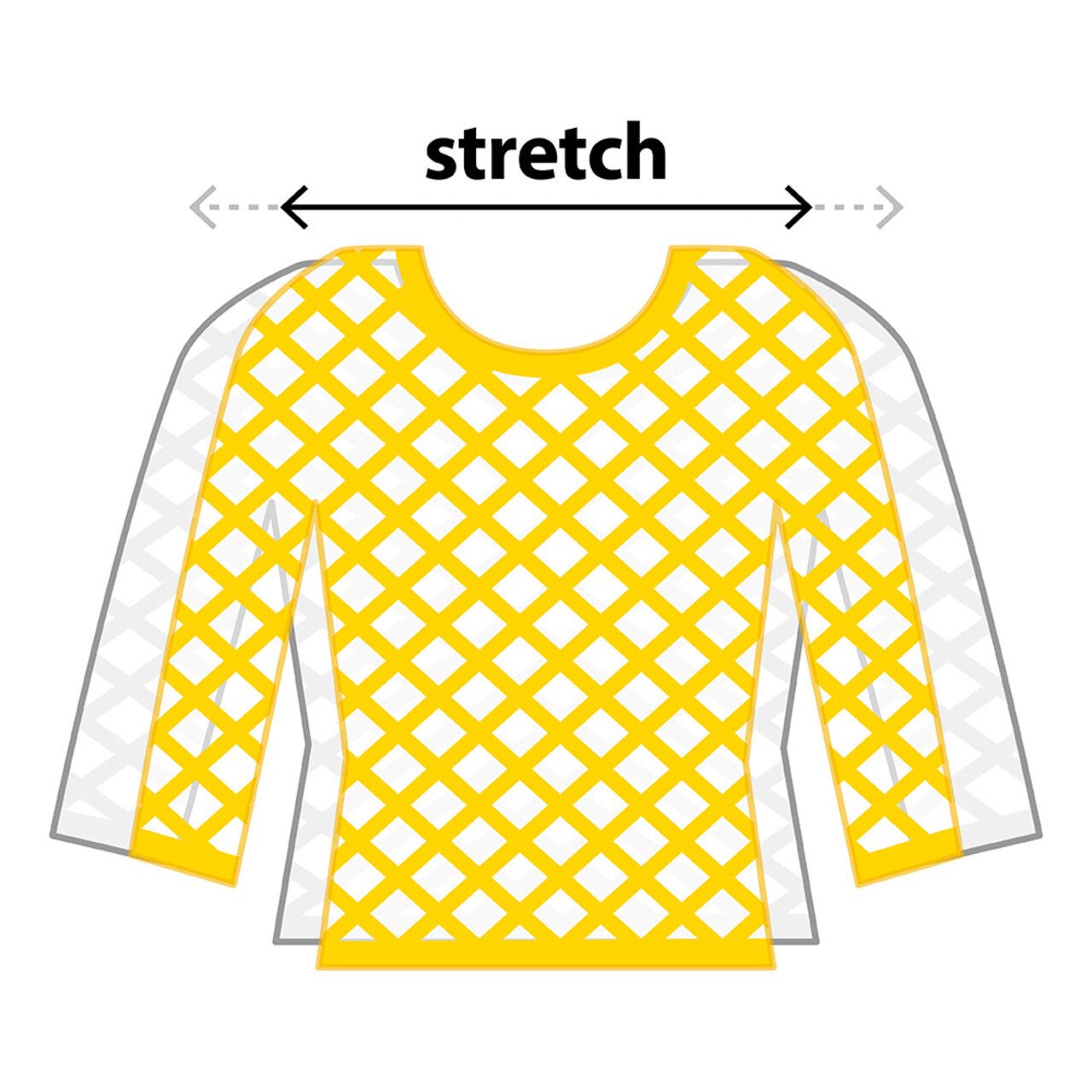 Op deze afbeelding zie je een Kostuums, van het merk Boland. 80s Visnet Shirt Temptation Neon Geel Vrouw