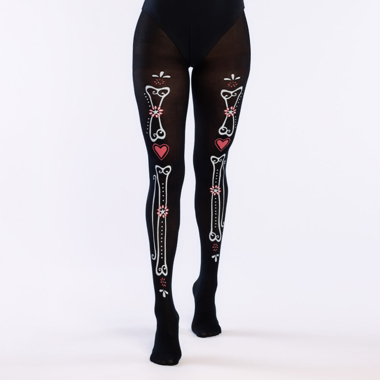 Op deze afbeelding zie je een Accessoires, van het merk Boland. Panty Miss Love Bones
