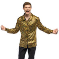Blouse Lumi Disco Goud Man