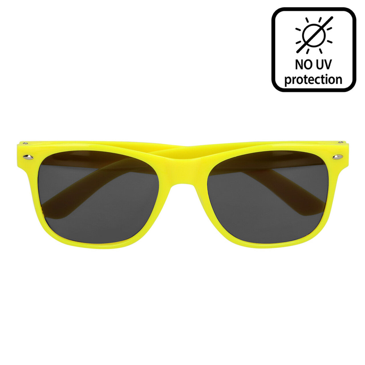 Op deze afbeelding zie je een Accessoires, van het merk Boland. Festival Party Bril Neon Geel