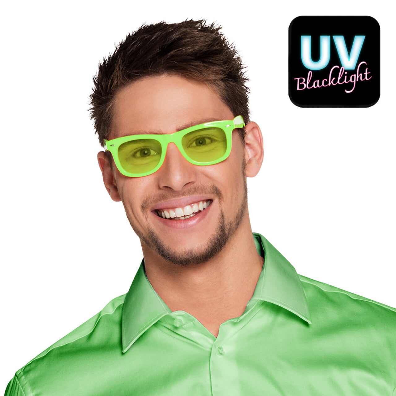 Op deze afbeelding zie je een Accessoires, van het merk Boland. Groene Bril Moments
