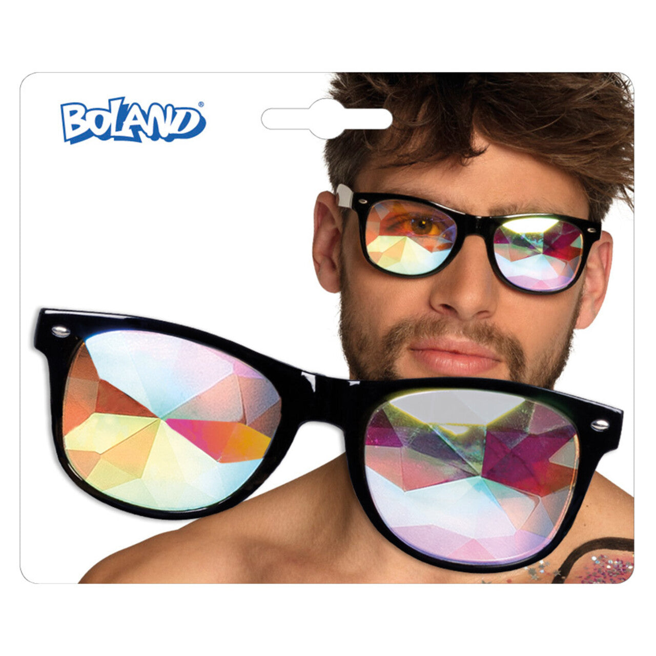 Op deze afbeelding zie je een Accessoires, van het merk Boland. Partybril Delirium