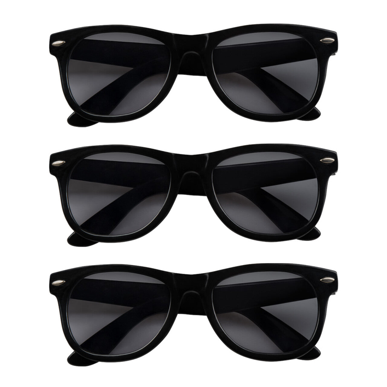 Op deze afbeelding zie je een Accessoires, van het merk Boland. Blues Vibe Partybrillen 3 Stuks