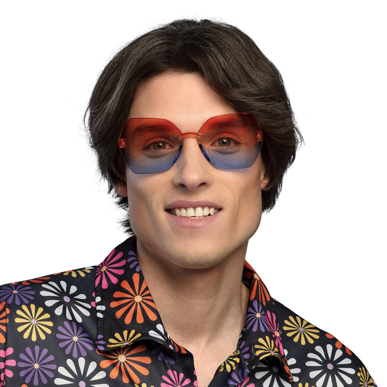 Op deze afbeelding zie je een Accessoires, van het merk Boland. Partybril Woodstock Festival
