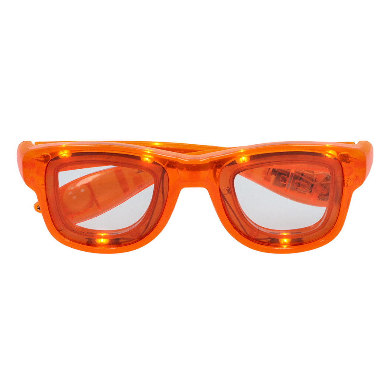 Op deze afbeelding zie je een Accessoires, van het merk Boland. Oranje Partybril Met Licht