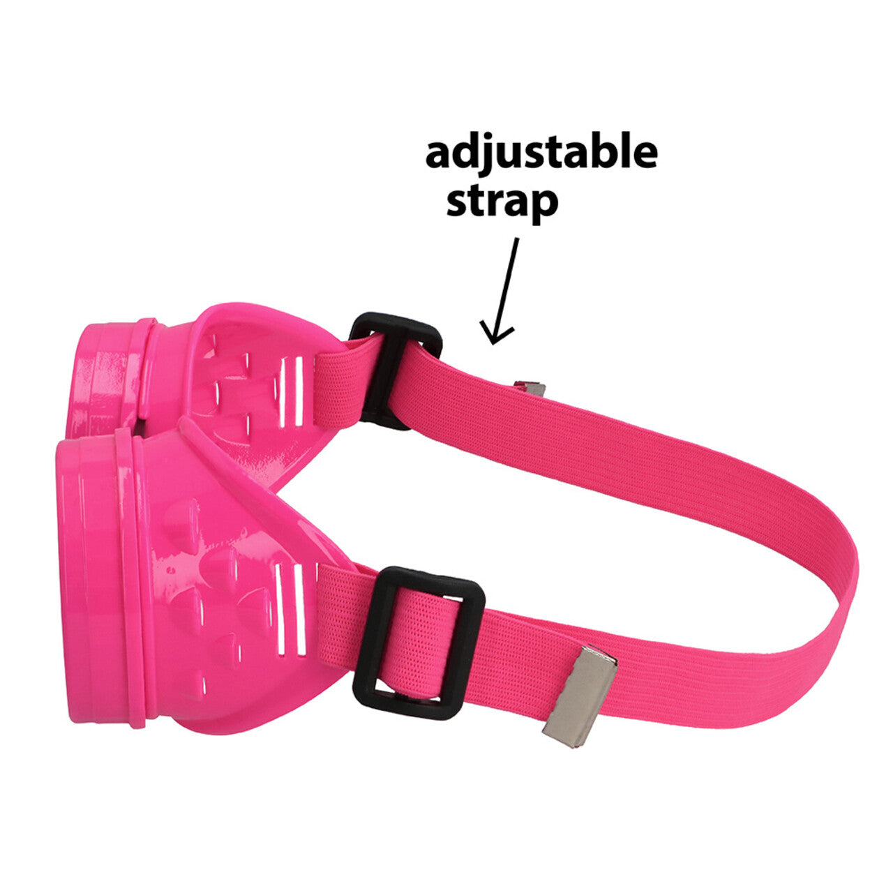 Op deze afbeelding zie je een Accessoires, van het merk Boland. Tropical Party Duik Bril Neon Roze