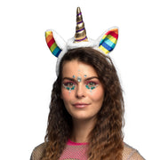 Op deze afbeelding zie je een Accessoires, van het merk Boland. Haarband Rainbow Unicorn